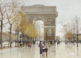 arc de triomphe paris guidebook